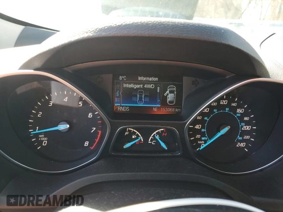 2013 Ford Escape Titanium with VIN 1FMCU9J92DUD43843, listed as a Copart auction lot 49061945 with 153,068 mi miles and Clean title. Bid and sale history available at DreamBid. Image 9.