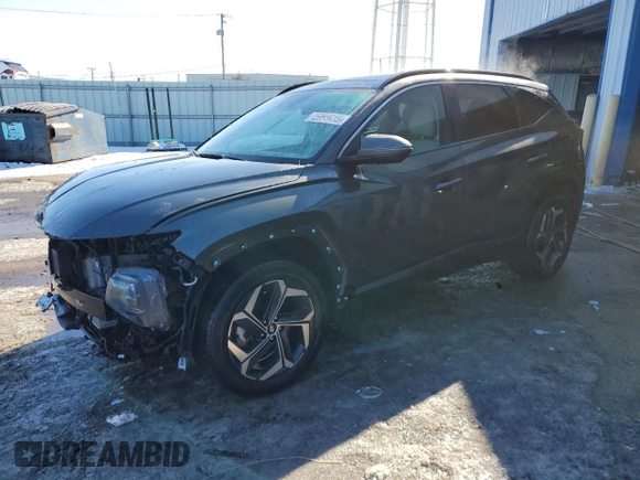 2024 Hyundai Tucson SEL Convenience with VIN KM8JCCD17RU150883, listed as a Copart auction lot 45993615 with 48,390 mi miles and Salvage Title. Bid and sale history available at carsss.com. Image 1.