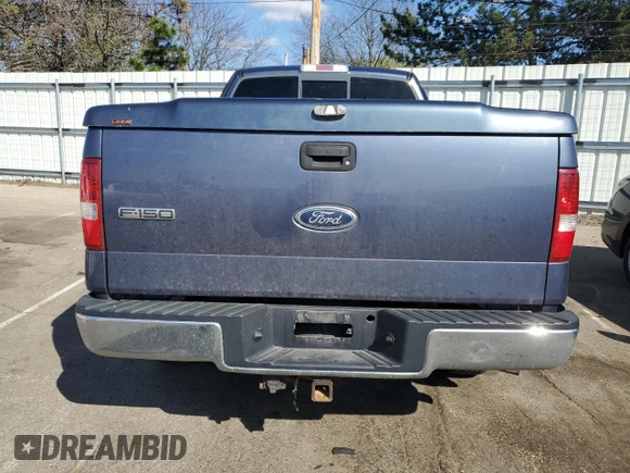 2005 Ford F-150 XLT with VIN 1FTPX14595NA25303, listed as a Copart auction lot 50960805 with 223,385 mi miles and Salvage Title. Bid and sale history available at carsss.com. Image 6.