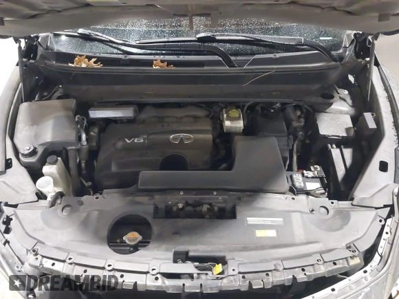2017 Infiniti QX60 with VIN 5N1DL0MM1HC528514, listed as a IAAI auction lot 41986931 with 90,033 mi miles and . Bid and sale history available at DreamBid. Image 10.