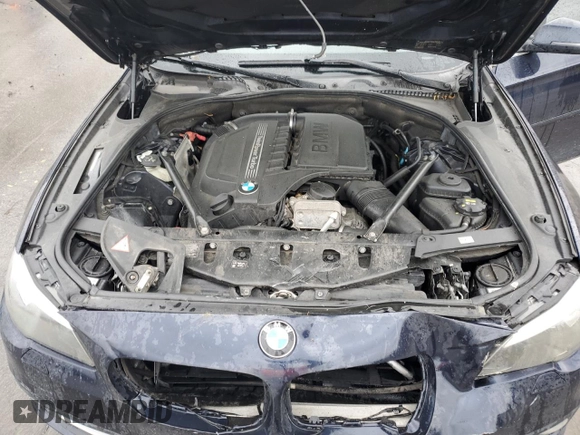 2016 BMW 5 Series 535i xDrive with VIN WBA5B3C5XGG252703, listed as a Copart auction lot 57754425 with 159,036 mi miles and Salvage title. Bid and sale history available at DreamBid. Image 11.