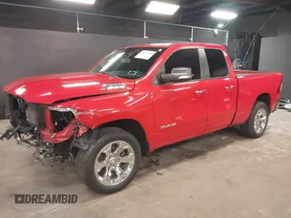 2020 Ram 1500 Big Horn with VIN 1C6SRFBT3LN222815, listed as a IAAI auction lot 41843105 with 45,276 mi miles. Bid and sale history available at carsss.com. Image 18.