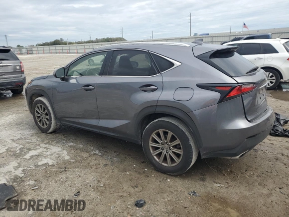 2017 Lexus NX 200t with VIN JTJYARBZ3H2073005, listed as a Copart auction lot 46806255 with 129,329 mi miles and Salvage title. Bid and sale history available at DreamBid. Image 2.