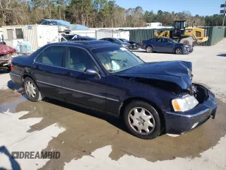 2000 Acura RL with VIN JH4KA9658YC005176, listed as a Copart auction lot 81648084 with 175,387 mi miles and Salvage Title. Bid and sale history available at carsss.com. Image 4.