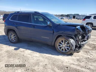 2018 Jeep Cherokee Limited with VIN 1C4PJMDX3JD530970, listed as a Copart auction lot 45639065 with 141,241 mi miles and Salvage Title. Bid and sale history available at carsss.com. Image 4.