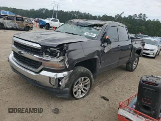 2016 Chevrolet Silverado 1500 LT with VIN 3GCPCREC9GG190397, listed as a Copart auction lot 53260605 with Not Provided miles and Salvage Title. Bid and sale history available at DreamBid. Image 1.
