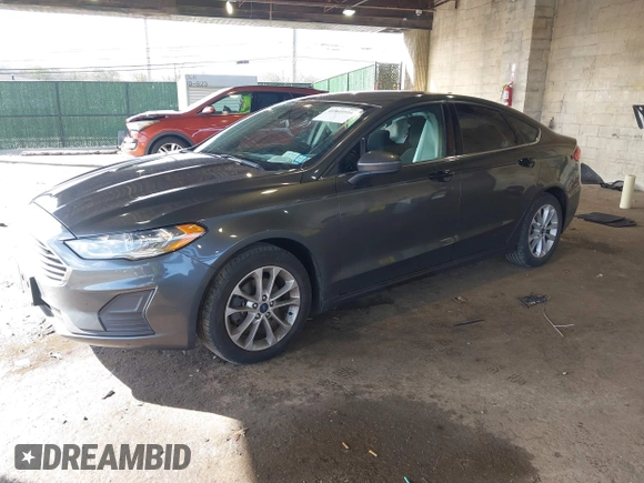 2019 Ford Fusion SE with VIN 3FA6P0HD5KR244720, listed as a IAAI auction lot 41845516 with 57,124 mi miles. Bid and sale history available at carsss.com. Image 17.