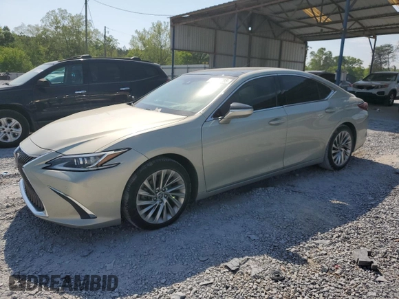 2020 Lexus ES 350 Luxury with VIN 58AEZ1B1XLU053572, listed as a Copart auction lot 53864295 with 30,852 mi miles and Salvage title. Bid and sale history available at DreamBid. Image 1.