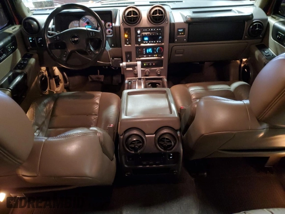 2004 Hummer H2 with VIN 5GRGN23U84H106907, listed as a Copart auction lot 42089285 with 115,838 mi miles and Salvage Title. Bid and sale history available at carsss.com. Image 8.