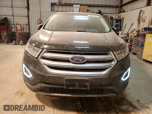 2018 Ford Edge SEL with VIN 2FMPK4J85JBB37208, listed as a Copart auction lot 38411004 with 98,201 mi miles and Salvage Title. Bid and sale history available at carsss.com. Image 5.