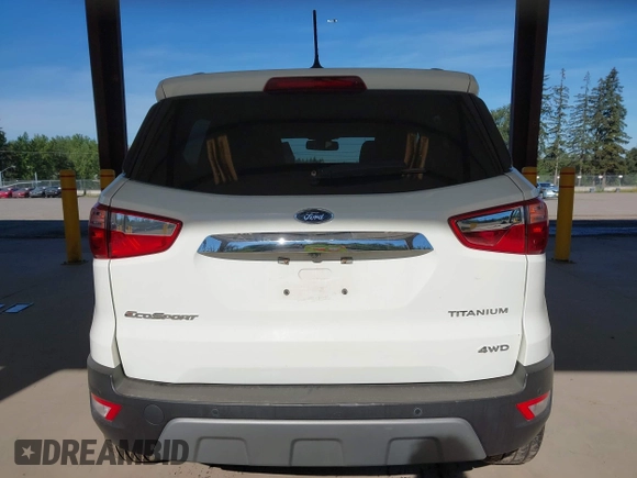 2021 Ford EcoSport Titanium z VIN MAJ6S3KL8MC402081, wystawiony jako IAAI lot #42203667 z przebiegiem 63 159 mil mil oraz . Historia ofert i sprzedaży dostępna na DreamBid. Obrazek 17.