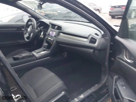 2019 Honda Civic Hatchback LX with VIN SHHFK7H39KU221921, listed as a IAAI auction lot 41556403 with 73,852 mi miles. Bid and sale history available at carsss.com. Image 5.