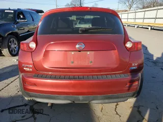 2014 Nissan Juke Nismo with VIN JN8AF5MR9ET357986, listed as a Copart auction lot 87523265 with Not Provided miles and Salvage Title. Bid and sale history available at DreamBid. Image 6.