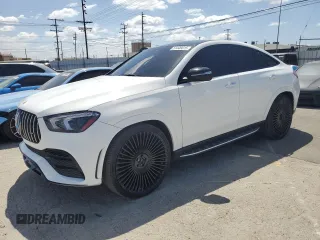 2022 Mercedes-Benz GLE 53 AMG with VIN 4JGFD6BB2NA681839, listed as a Copart auction lot 51446615 with 27,808 mi miles and Clean title. Bid and sale history available at DreamBid. Image 1.