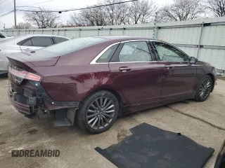 2017 Lincoln MKZ Select with VIN 3LN6L5D94HR664199, listed as a Copart auction lot 46431835 with 86,116 mi miles and Salvage title. Bid and sale history available at DreamBid. Image 3.