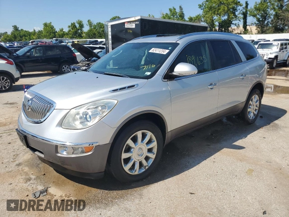 2011 Buick Enclave CXL-1 with VIN 5GAKRBED0BJ409393, listed as a Copart auction lot 62411234 with 189,635 mi miles and Salvage Title. Bid and sale history available at carsss.com. Image 1.