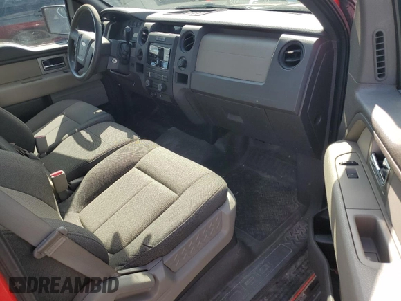 2009 Ford F-150 XL with VIN 1FTRF12W79KC62256, listed as a Copart auction lot 56926445 with 56,710 mi miles and Salvage title. Bid and sale history available at DreamBid. Image 8.