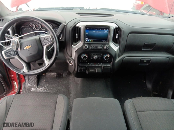 2019 Chevrolet Silverado 1500 LT with VIN 3GCUYDED8KG132130, listed as a Copart auction lot 43818385 with 104,779 mi miles and Salvage Title. Bid and sale history available at carsss.com. Image 8.