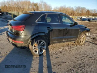 2015 Audi Q3 2.0T Prestige with VIN WA1GFCFS5FR010772, listed as a Copart auction lot 45697865 with 104,705 mi miles and Salvage Title. Bid and sale history available at carsss.com. Image 3.