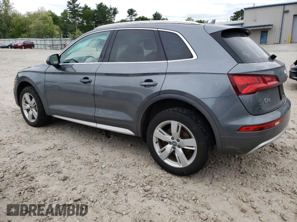 2018 Audi Q5 Premium Plus z VIN WA1BNAFY9J2109487, wystawiony jako Copart lot #57653345 z przebiegiem 47 518 mil mil oraz Szkoda całkowita • Salvage title. Historia ofert i sprzedaży dostępna na DreamBid. Obrazek 2.