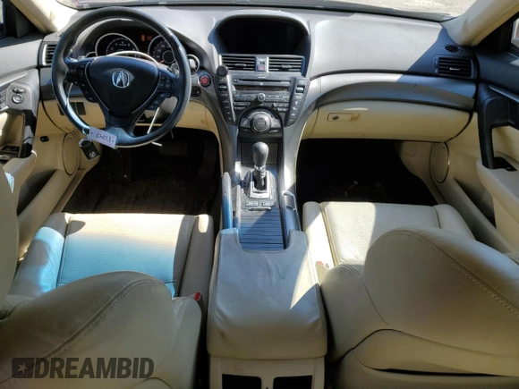 2012 Acura TL Tech Auto with VIN 19UUA8F50CA022807, listed as a Copart auction lot 51890945 with 186,107 mi miles and Salvage Title. Bid and sale history available at carsss.com. Image 8.