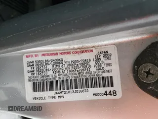 2003 Mitsubishi Montero Sport ES with VIN JA4MT21H13J016872, listed as a Copart auction lot 38644954 with 171,313 mi miles and Clean Title. Bid and sale history available at carsss.com. Image 12.