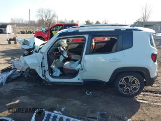 2015 Jeep Renegade Limited with VIN ZACCJBDT0FPB60568, listed as a IAAI auction lot 41782508 with 130,234 mi miles and . Bid and sale history available at DreamBid. Image 15.