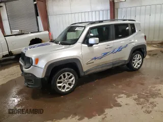 2016 Jeep Renegade Latitude with VIN ZACCJBBT9GPD70705, listed as a Copart auction lot 53344845 with 195,588 mi miles and Clean Title. Bid and sale history available at carsss.com. Image 1.