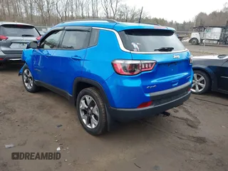 2021 Jeep Compass Limited with VIN 3C4NJDCB5MT515141, listed as a IAAI auction lot 41691011 with 82,825 mi miles and . Bid and sale history available at carsss.com. Image 3.
