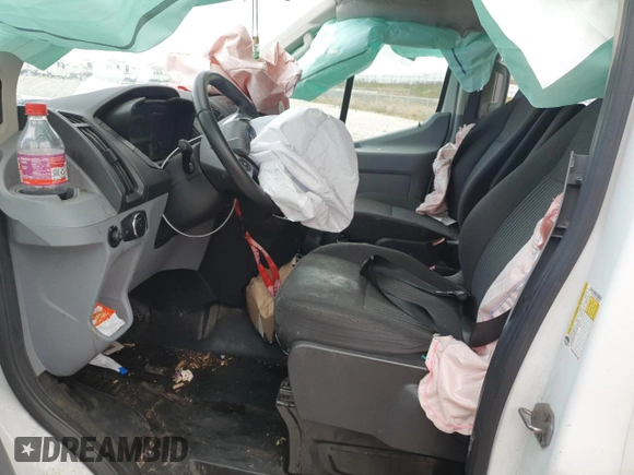 2018 Ford Transit with VIN 1FTYE1ZM7JKB50287, listed as a Copart auction lot 81275854 with Not provided miles and Salvage title. Bid and sale history available at DreamBid. Image 7.