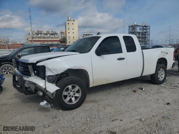 2007 GMC Sierra 1500 SLE1 with VIN 2GTEC19C971685890, listed as a Copart auction lot 44983525 with 282,628 mi miles and Salvage Title. Bid and sale history available at carsss.com. Image 1.