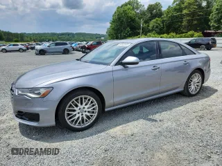 2016 Audi A6 Premium Plus with VIN WAUDFAFC9GN057816, listed as a Copart auction lot 60832495 with 111,531 mi miles and Salvage title. Bid and sale history available at DreamBid. Image 1.