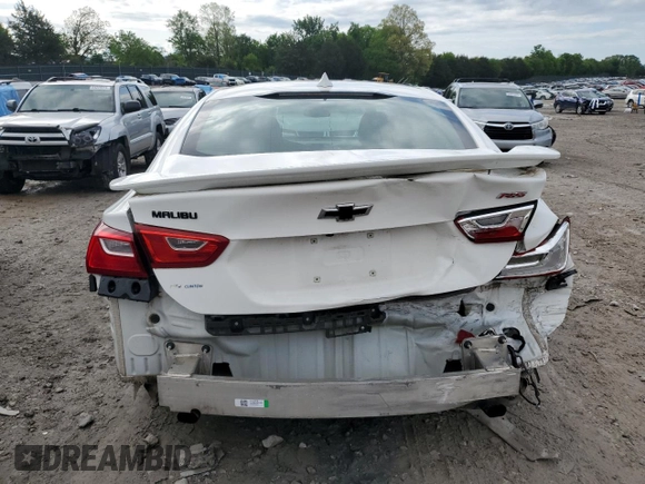 2020 Chevrolet Malibu RS with VIN 1G1ZG5ST3LF057102, listed as a Copart auction lot 54014725 with 64,168 mi miles and Salvage Title. Bid and sale history available at DreamBid. Image 6.