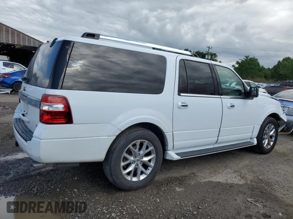 2016 Ford Expedition Max Limited z VIN 1FMJK1KT3GEF12095, wystawiony jako Copart lot #51975955 z przebiegiem 165 798 mil mil oraz Szkoda całkowita • Salvage title. Historia ofert i sprzedaży dostępna na DreamBid. Obrazek 3.