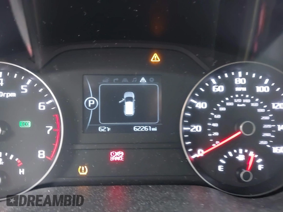 2018 Kia Sportage EX with VIN KNDPNCAC9J7404806, listed as a IAAI auction lot 41575137 with 62,261 mi miles and . Bid and sale history available at carsss.com. Image 7.