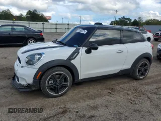 2013 MINI Paceman S with VIN WMWSS5C59DWN49560, listed as a Copart auction lot 71655734 with 84,107 mi miles and Salvage Title. Bid and sale history available at DreamBid. Image 1.