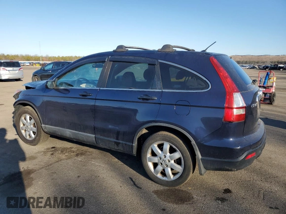 2009 Honda CR-V EX with VIN 5J6RE48519L046409, listed as a Copart auction lot 48532235 with 119,204 mi miles and Salvage Title. Bid and sale history available at carsss.com. Image 2.