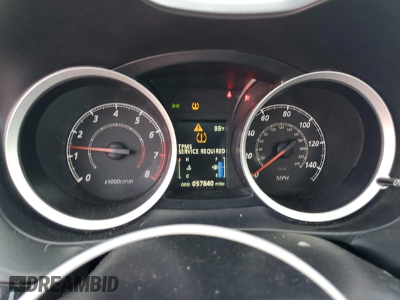 2016 Mitsubishi Lancer GT with VIN JA32U8FW6GU008662, listed as a Copart auction lot 73247264 with 57,840 mi miles and Salvage Title. Bid and sale history available at DreamBid. Image 9.