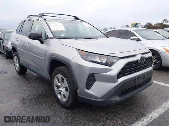 2019 Toyota RAV4 LE with VIN 2T3H1RFV1KC018336, listed as a IAAI auction lot 41778019 with 36,659 mi miles. Bid and sale history available at carsss.com. Image 1.
