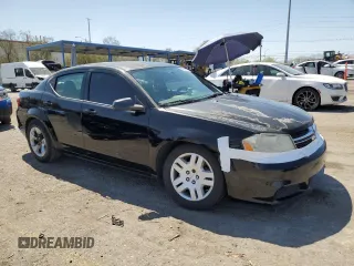 2014 Dodge Avenger SE with VIN 1C3CDZAB8EN215730, listed as a Copart auction lot 52381935 with 134,173 mi miles and Salvage Title. Bid and sale history available at DreamBid. Image 4.