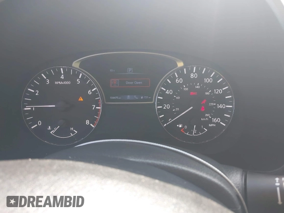 2018 Nissan Pathfinder SV with VIN 5N1DR2MN8JC649677, listed as a IAAI auction lot 41864365 with 104,475 mi miles. Bid and sale history available at carsss.com. Image 7.