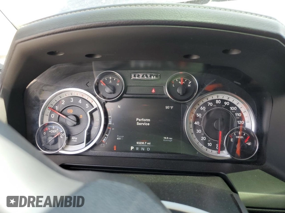 2018 Ram 2500 Laramie with VIN 3C6UR5FL4JG391499, listed as a Copart auction lot 52819635 with 93,230 mi miles and Salvage title. Bid and sale history available at DreamBid. Image 9.