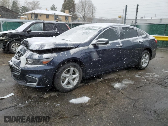 2018 Chevrolet Malibu LS with VIN 1G1ZB5ST7JF142598, listed as a Copart auction lot 53519845 with 94,023 mi miles and Salvage Title. Bid and sale history available at DreamBid. Image 1.