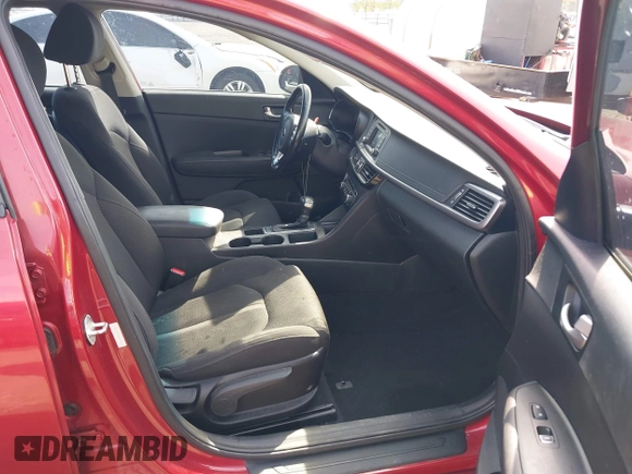 2017 Kia Optima LX 1.6T with VIN 5XXGT4L19HG126532, listed as a IAAI auction lot 41899304 with 130,739 mi miles. Bid and sale history available at carsss.com. Image 5.