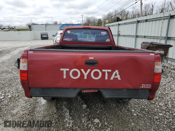 1996 Toyota T100 with VIN JT4JM11D3T0010204, listed as a Copart auction lot 50201305 with 188,702 mi miles and Salvage Title. Bid and sale history available at DreamBid. Image 6.