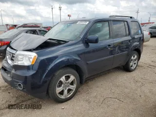 2012 Honda Pilot EX-L with VIN 5FNYF4H51CB037380, listed as a Copart auction lot 62052205 with 144,756 mi miles and Salvage title. Bid and sale history available at DreamBid. Image 1.