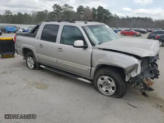 2005 Chevrolet Avalanche Z71 with VIN 3GNEK12Z75G101905, listed as a Copart auction lot 49740965 with 261,268 mi miles and Salvage Title. Bid and sale history available at carsss.com. Image 4.