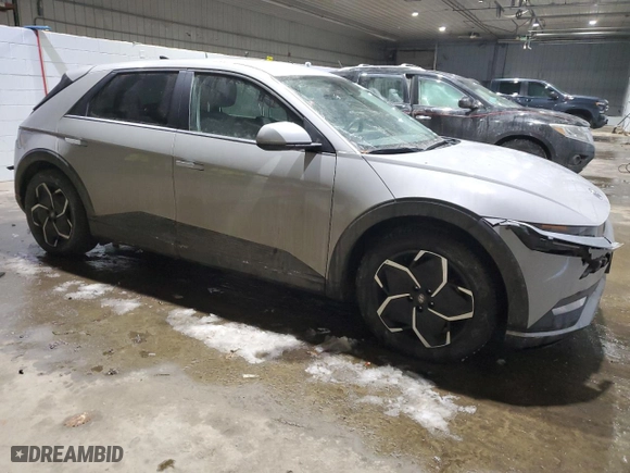 2022 Hyundai IONIQ 5 SE with VIN KM8KMDAF5NU065753, listed as a Copart auction lot 42468475 with 41,432 mi miles and Salvage Title. Bid and sale history available at carsss.com. Image 4.