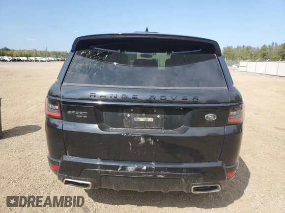 2021 Land Rover Range Rover Sport HSE Dynamic with VIN SALWR2SE8MA756477, listed as a Copart auction lot 70727464 with 0 mi miles and Clean Title. Bid and sale history available at carsss.com. Image 6.