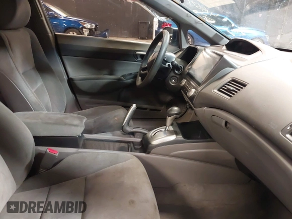 2008 Honda Civic LX with VIN 1HGFA16568L025495, listed as a IAAI auction lot 41967176 with 159,503 mi miles and . Bid and sale history available at DreamBid. Image 5.
